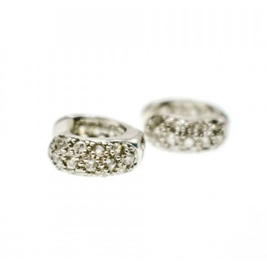 925 Sterling Silver CZ Earrings