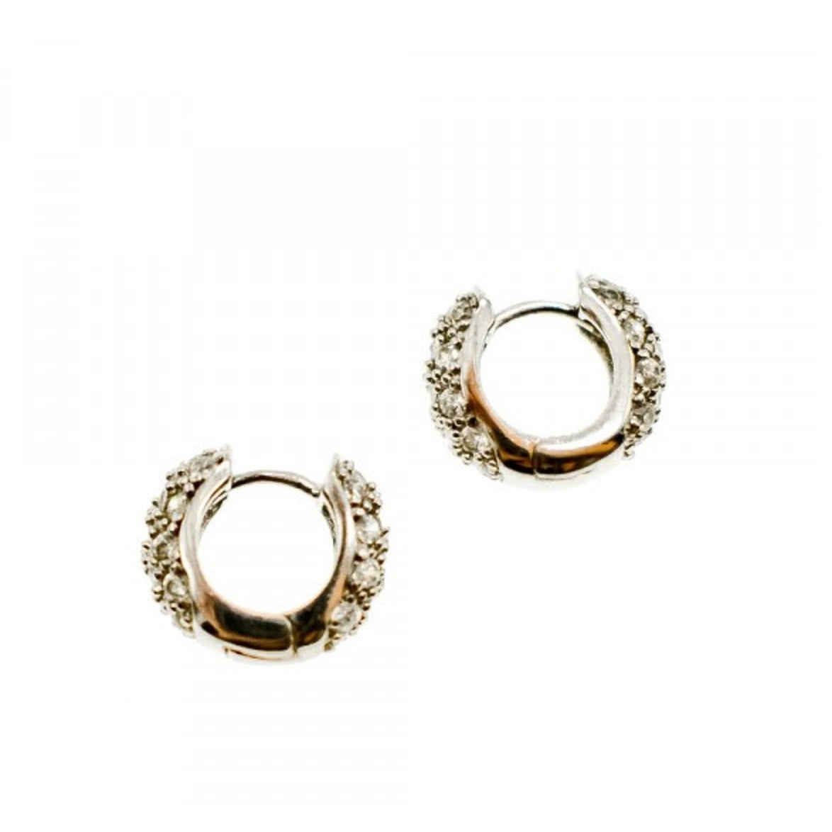 925 Sterling Silver CZ Earrings