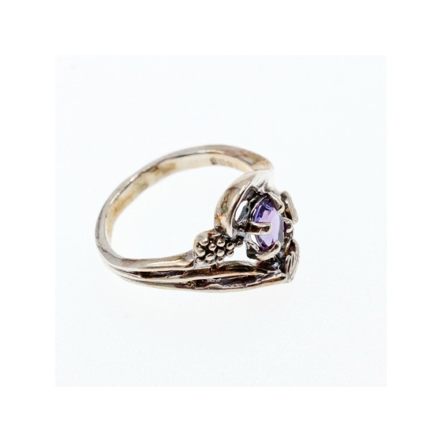925 STERLING SILVER TANZANITE RING SIZE 7