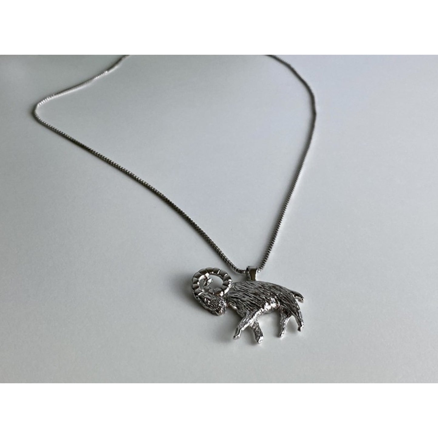 925 Sterling Silver "Aries" Сhain with Pendant