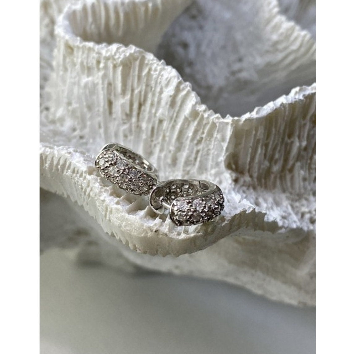 925 Sterling Silver CZ Earrings