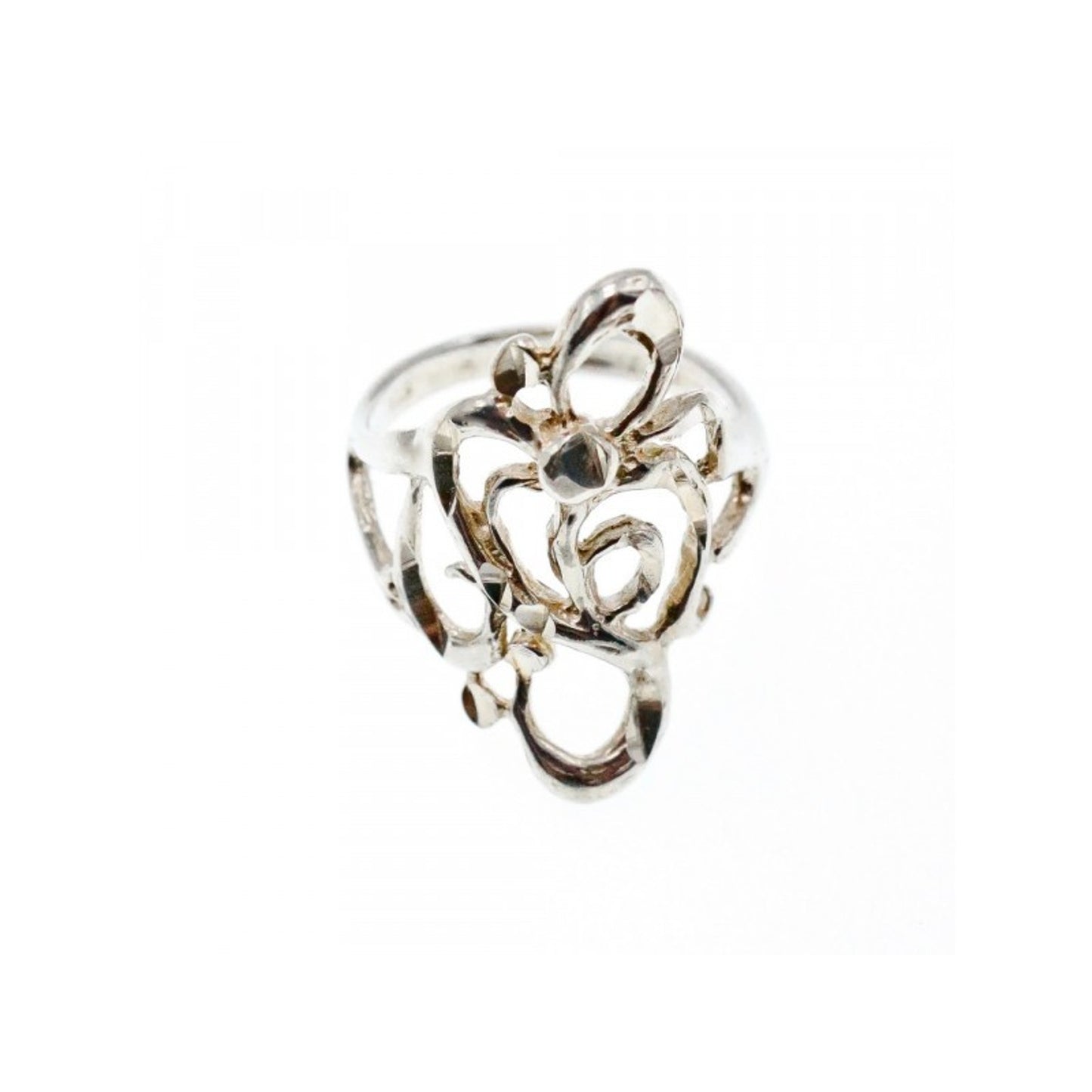 925 STERLING SILVER RING SIZE 6.5 ITALY