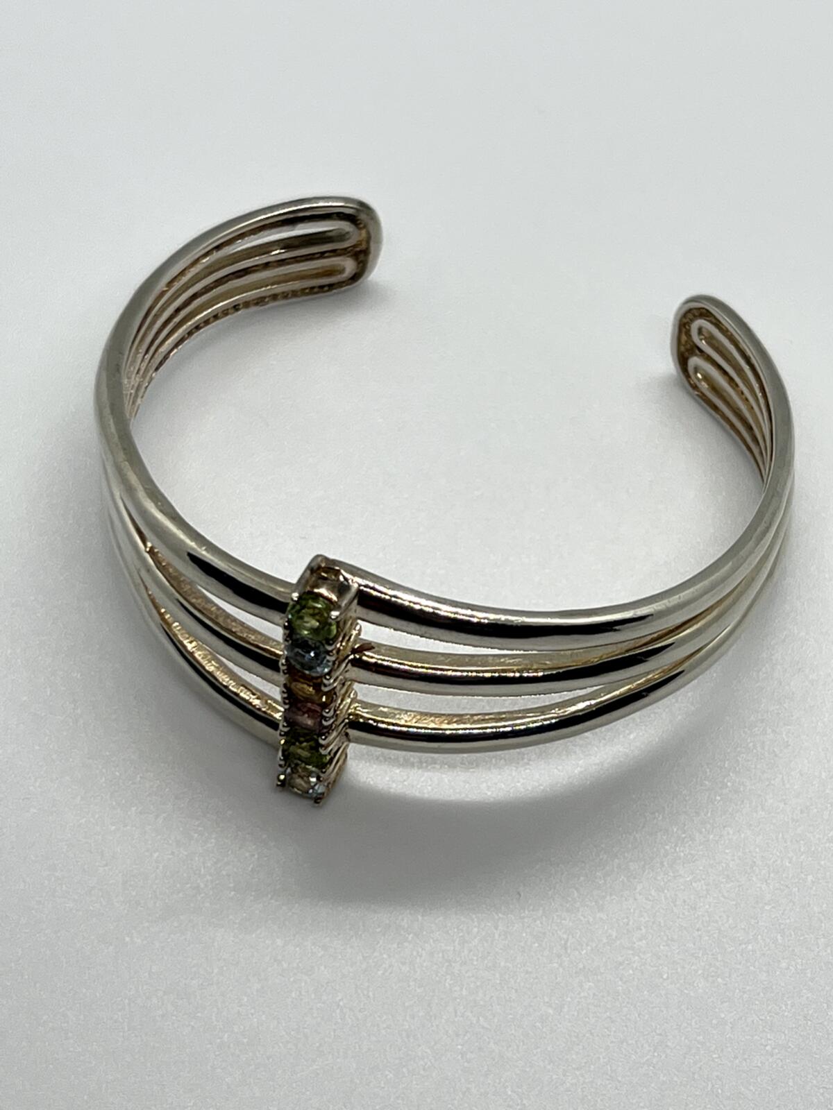 925 STERLING SILVER SPINEL BRACELET