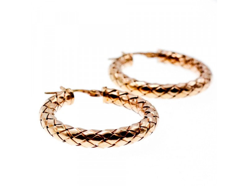 925 Sterling Silver Gold Plated Earrings