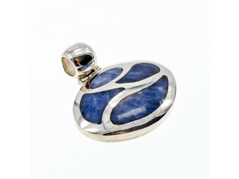 925 Sterling Silver Sodalite Pendant