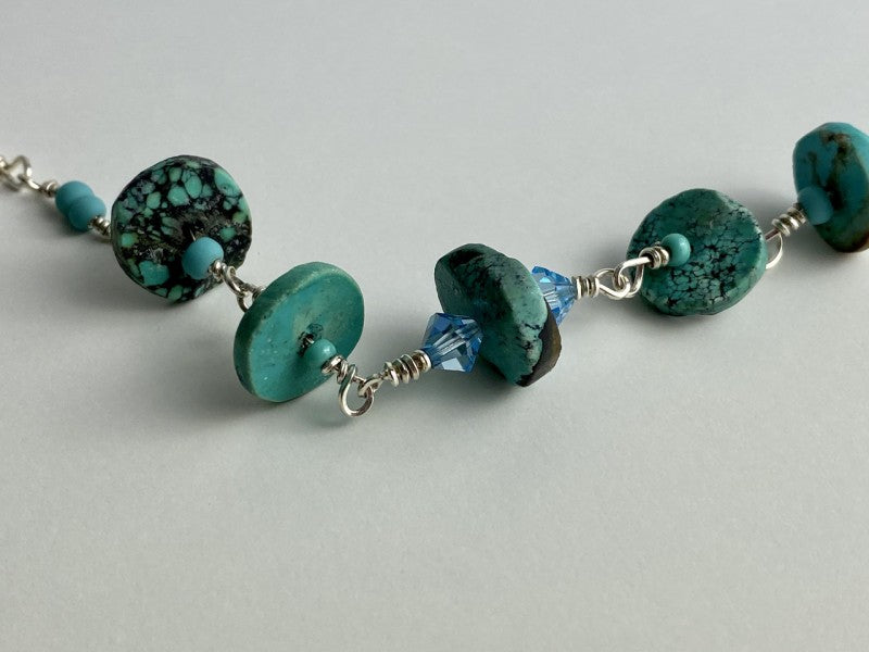 925 Sterling Silver Turquoise Bracelet