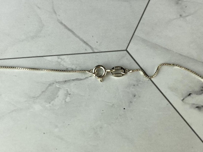 925 Sterling Silver CZ "Bird" Chain With Pendant Italy