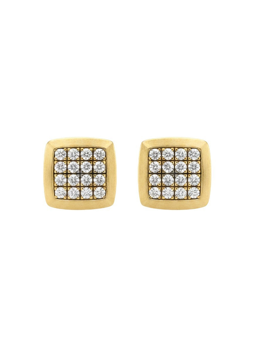 10K Yellow Gold 0.50 ctw Diamonds Stud Earrings