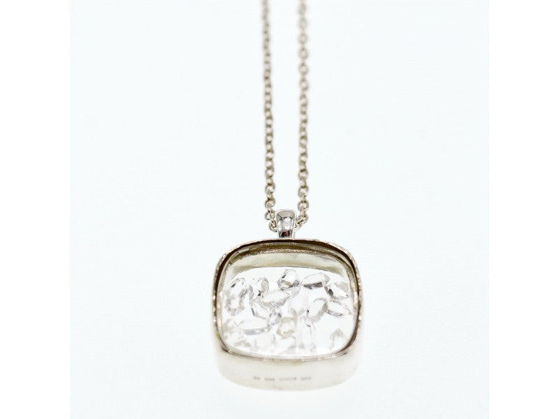 925 Sterling Silver CZ Chain With Pendant