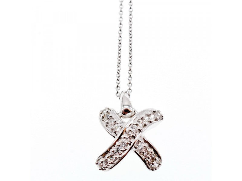 925 Sterling Silver CZ Chain With Pendant