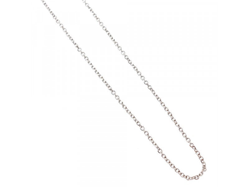 14 White Gold Chain 16.1 In
