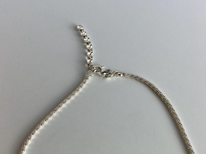925 Sterling Silver Necklace Italy