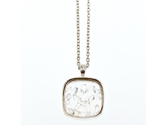 925 Sterling Silver CZ Chain With Pendant