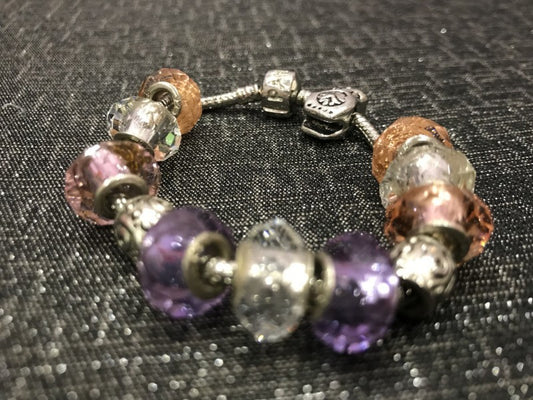 925 Sterling Silver with Сharms Pandora Bracelet (original)