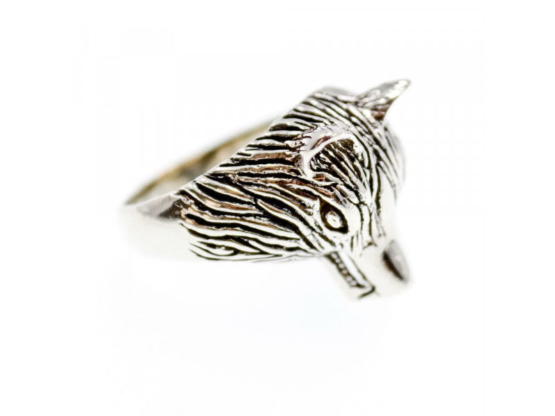 Men's 925 Sterling Silver "Wolf" Ring Size 9.5