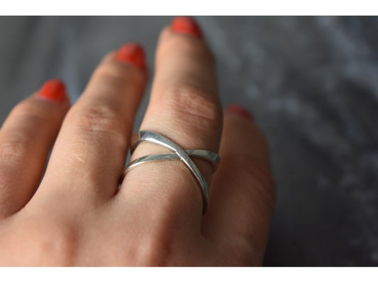 Handmade 925 Sterling Silver Ring Size 7.5