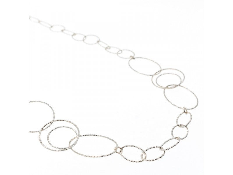 925 Sterling Silver Necklace Italy