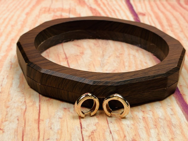 925 Sterling Silver Gold Plated Earrings