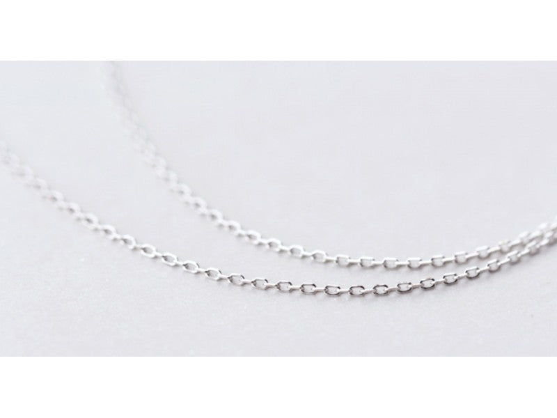 925 Sterling Silver "Moon" Chain With Pendant