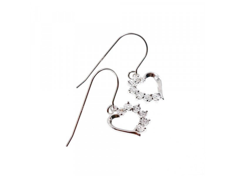 925 Sterling Silver "Hearts" Earrings