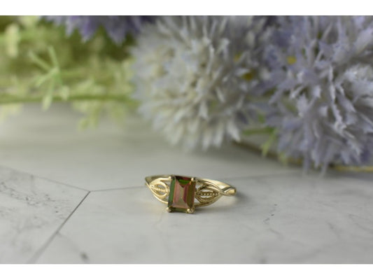925 Sterling Silver Spinel Ring Size 6.5
