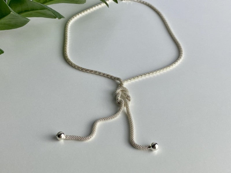 925 Sterling Silver Necklace Italy