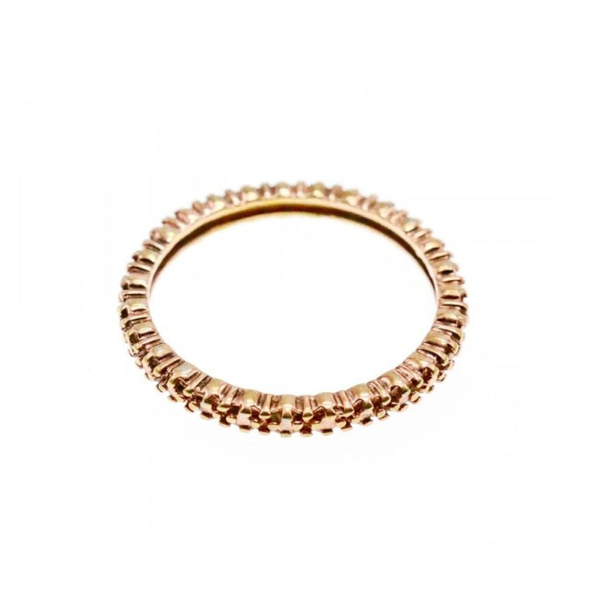925 Sterling Silver Gold Plated Band Ring Size 10
