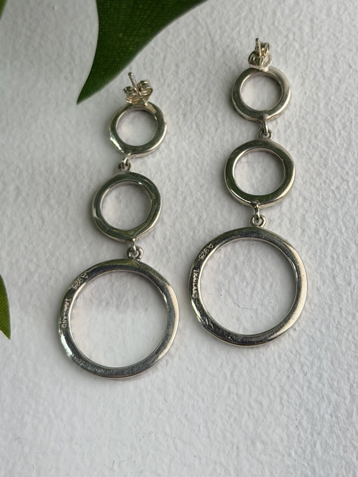 Creative 925 Sterling Silver Marcasite Earrings