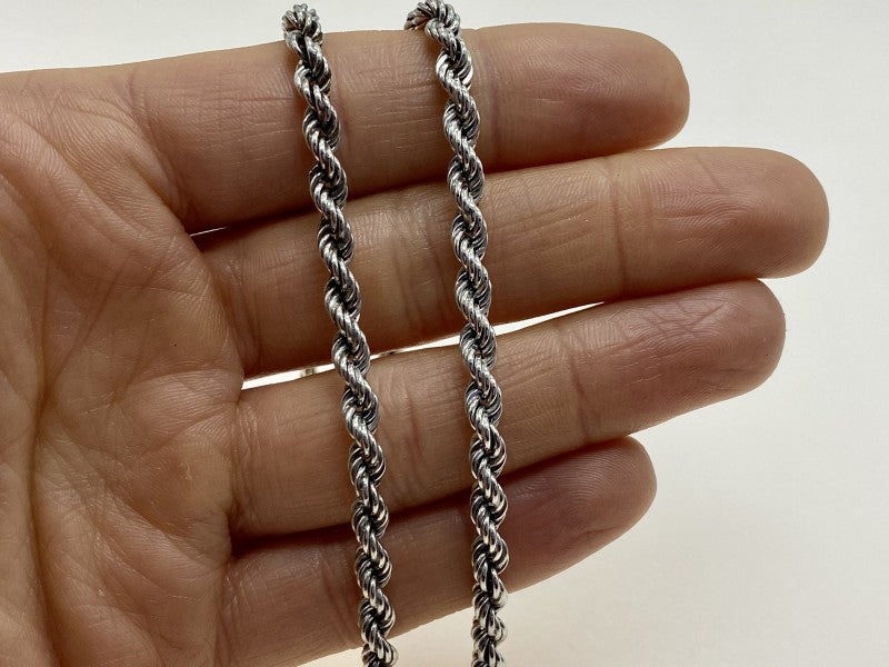 925 Sterling Silver Chain - Necklace Italy