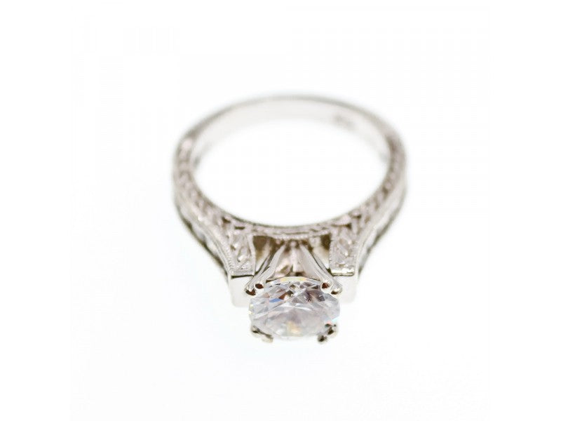 925 Sterling Silver CZ Ring Size 7.5