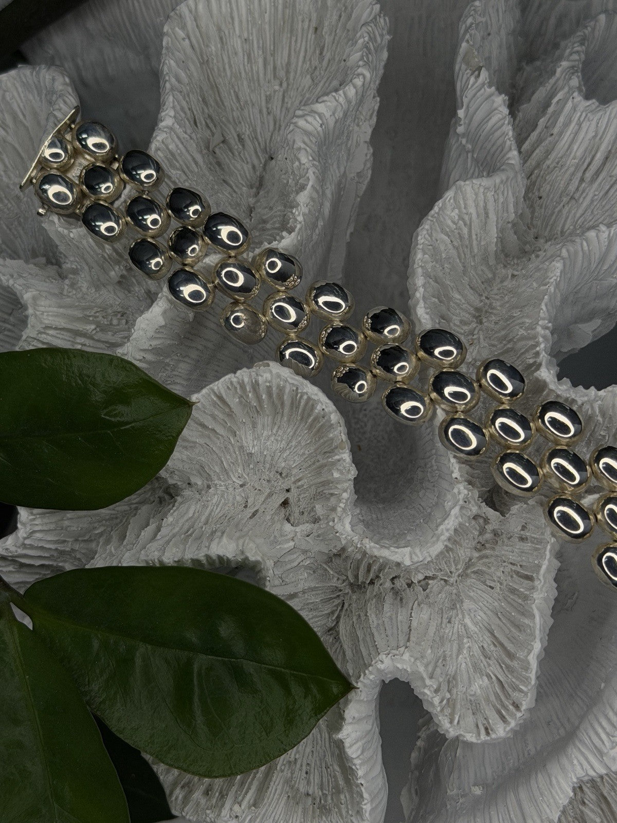 Italy Milor Elegant Design 925 Sterling Silver Bracelet Size 7.5