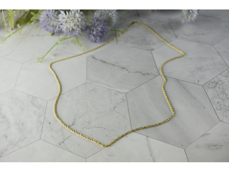 10K Yellow Gold Chain 28.7 In
