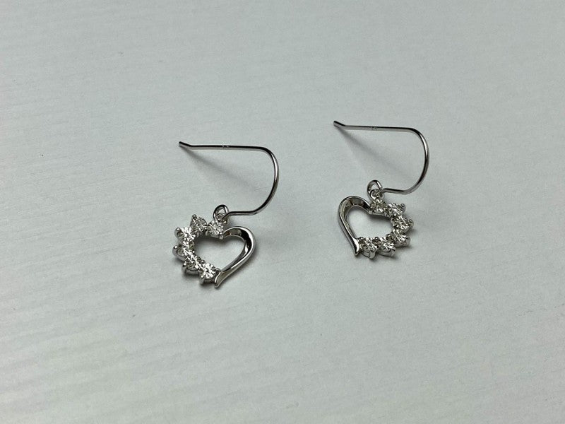 925 Sterling Silver "Hearts" Earrings
