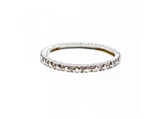 925 Sterling Silver Band Ring Size 8.5