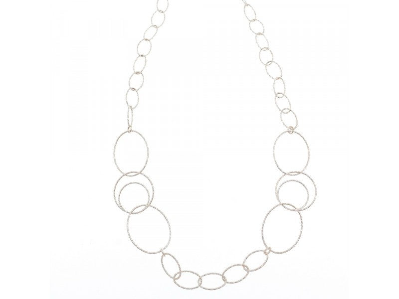 925 Sterling Silver Necklace Italy