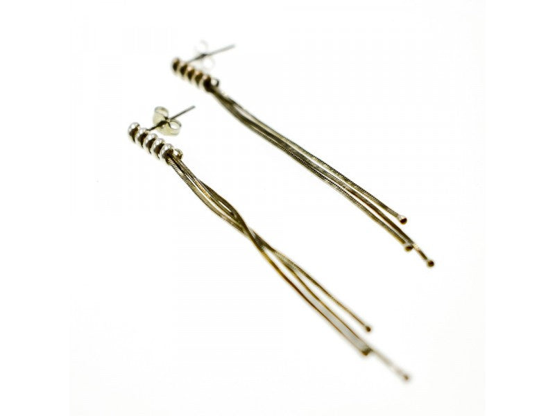925 Sterling Silver Earrings Italy