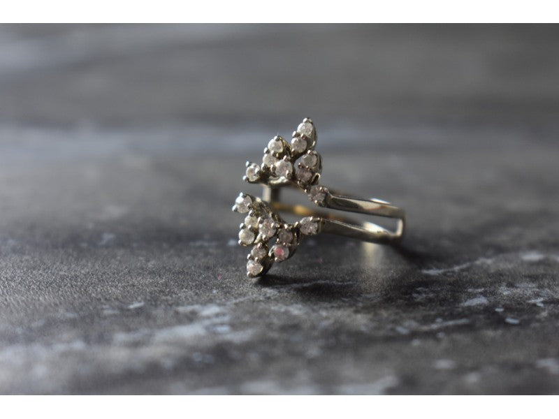 Designer's Ring with CZ Size 7.5