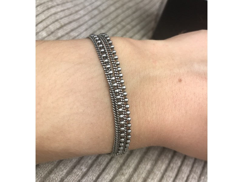 925 Sterling Silver Bracelet Italy