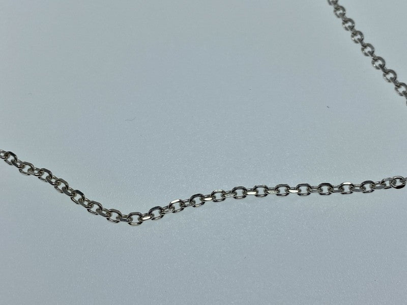 925 Sterling Silver Chain Necklace Italy 18.1 In