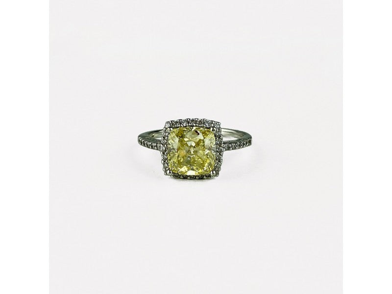 925 Sterling Silver CZ Ring Size 7