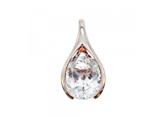 925 Sterling Silver Quartz Pendant