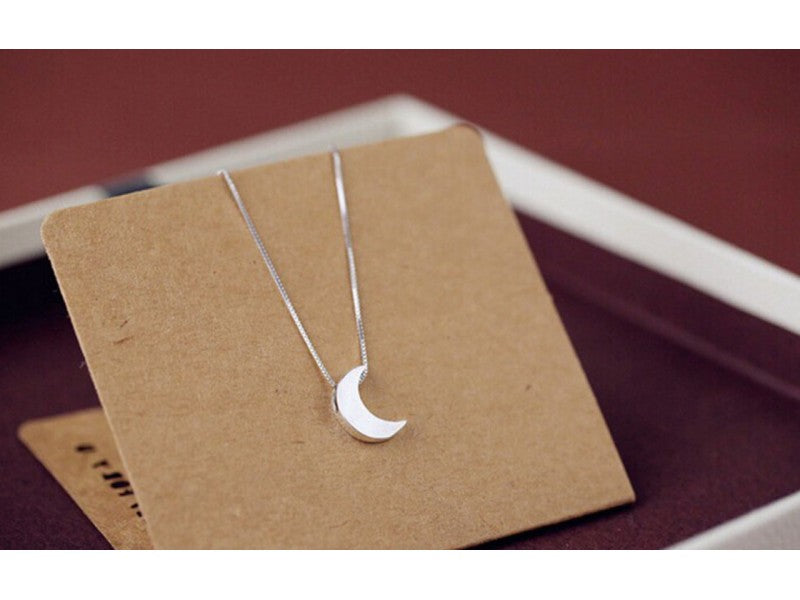 925 Sterling Silver "Moon" Chain with Pendant