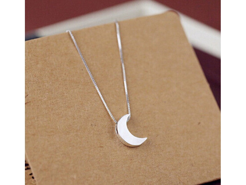 925 Sterling Silver "Moon" Chain with Pendant