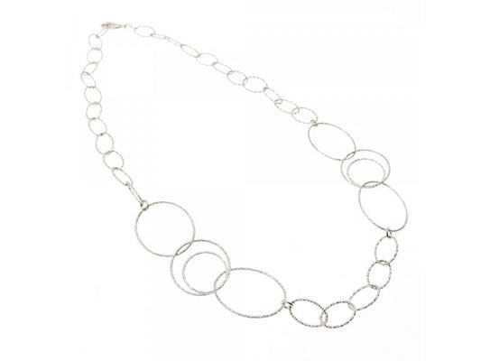 925 Sterling Silver Necklace Italy