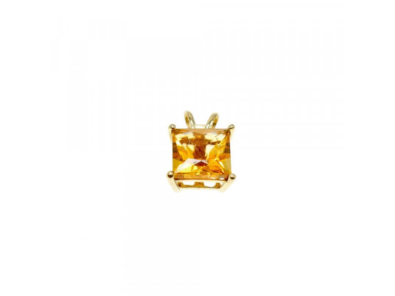 10K Yellow Gold Heliodor Earrings & Pendant
