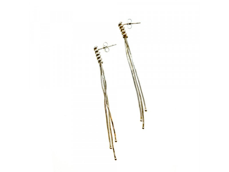 925 Sterling Silver Earrings Italy