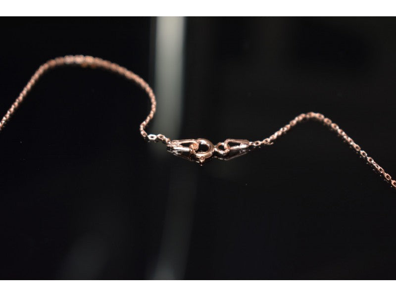 925 Sterling Silver Gold Plated CZ Necklace Turkey