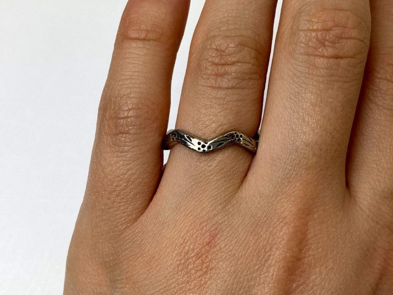 Vintage 925 Sterling Silver Ring Size 8