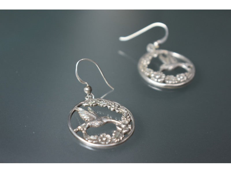 Vintage 925 Sterling Silver "Calibri" Earrings