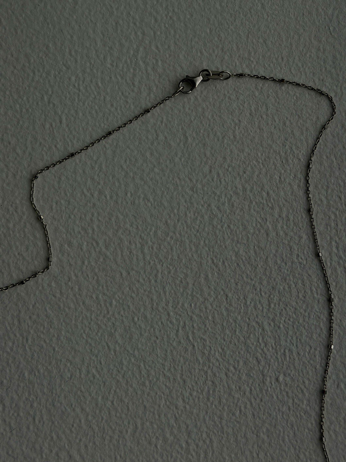 AG 14K White Gold Beautiful Chain Necklace Length 20 in